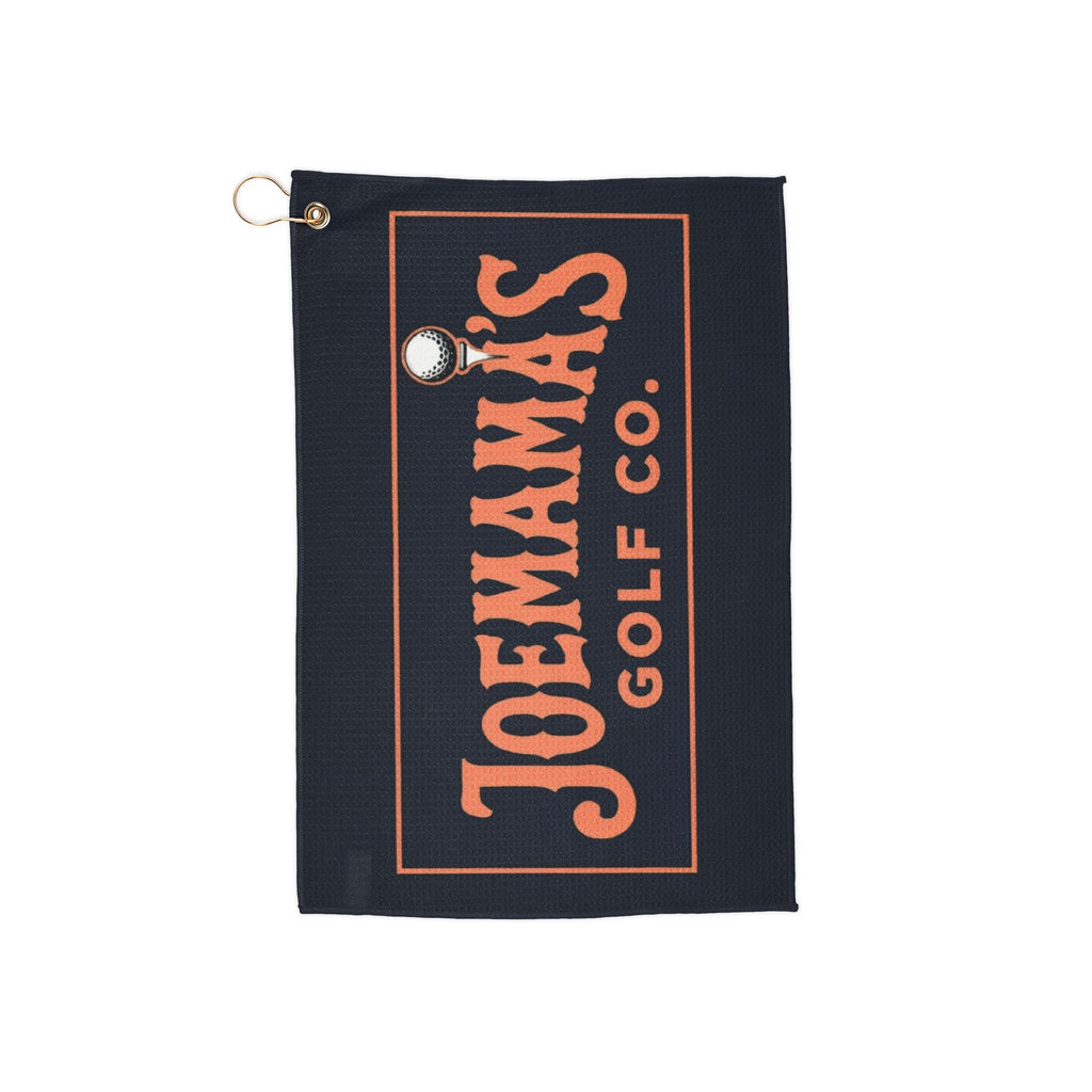 Orange and Navy Golf Towel