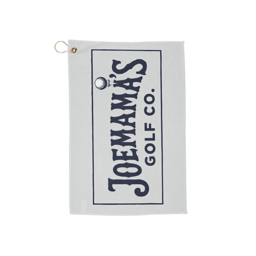 Navy and Grey Golf Towel