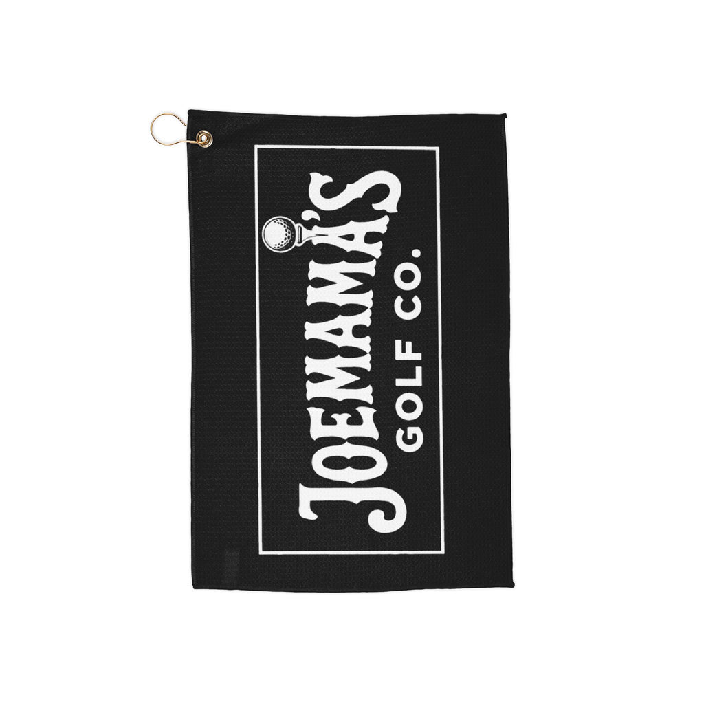 White and Black Golf Towel